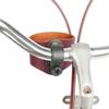 Tourbon Leather Bike Beverage Holder Small Bicycle Water Bottle Cup Holder (Brown) view 3