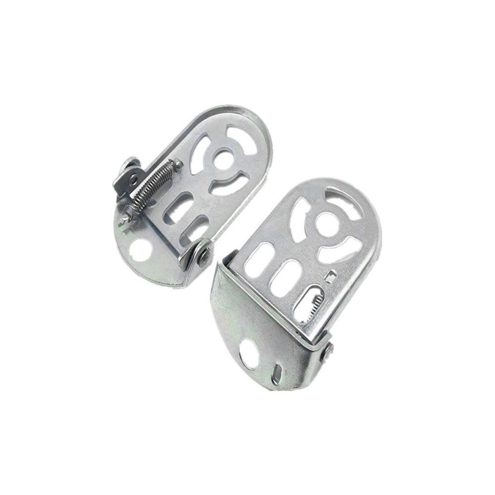 Nubstous 1 Pair Bike Folding Foot Peg MTB Mountain Bicycle Pedal Cycling Metal Footrest