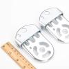 Nubstous 1 Pair Bike Folding Foot Peg MTB Mountain Bicycle Pedal Cycling Metal Footrest view 2