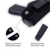 Fonrroni Concealed Carry Holster, Universal Holster, Inside The Waistband Bundle, Holster for Man/Woman Fits Right Hand and Left, Compact Subcompact Handguns, Black view 4