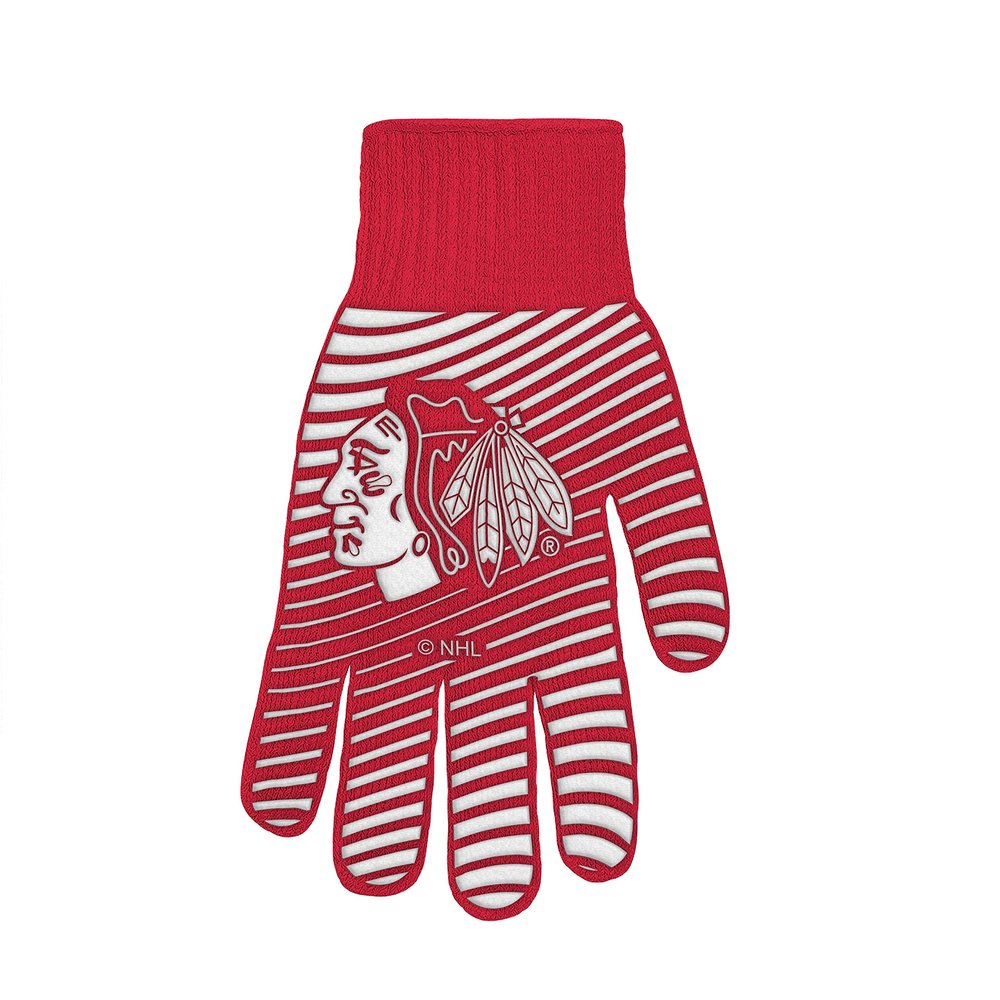 The Sports Vault NHL Chicago Blackhawks BBQ Glove