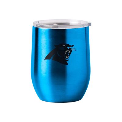 Boelter Brands NFL Carolina Panthers Drink Tumbler Steel 16 Curved, Team Colors, One Size