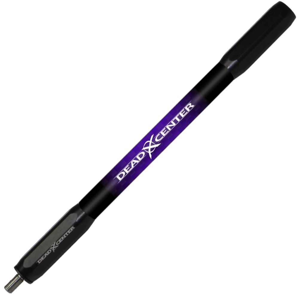 Dead Center Archery Products Diamond Series Carbon Stabilizer (Purple, 10)