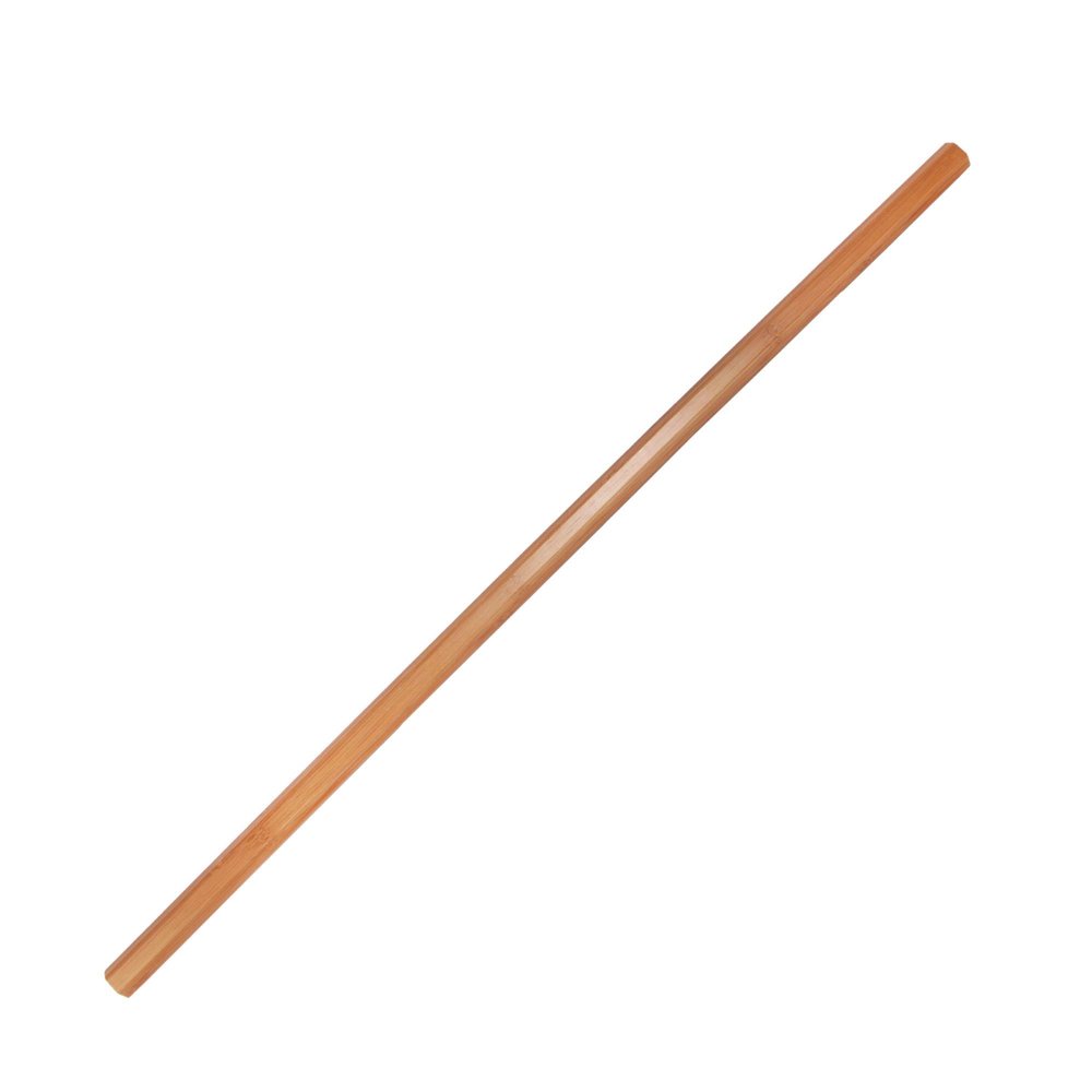 BambooMN 40 Inch Women's Carbonized Brown Bamboo Goalie Lacrosse Shaft Stick Handle, 1 Piece