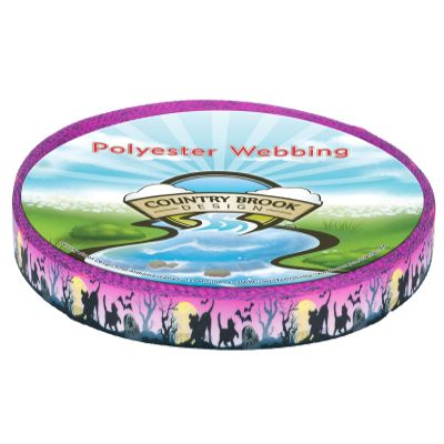 Country Brook Design - Graveyard Photo Quality Polyester (1/2 Inch, 50 Yards)
