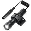 Feyachi Tactical Flashlight 1200 Lumen, with M Lock Mount, Dual Switch (Momentary/Constant-On), Rainproof and Shockproof, Aluminum Body, Includes Pressure Switch & Offset Mount view 1