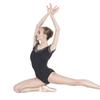 119141006 Baiwu Cap Sleeve Leotard New Dance Leotards Black Lace Leotard (XL, Black) view 4