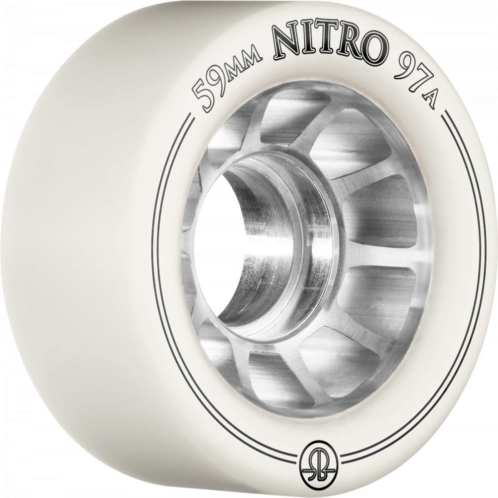 Rollerbones Nitro Wheels 59mm x 97a 8pk White