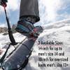 MSR Paragon/PosiLock Snowshoe Binding Replacement Strap Set (1 Pair), 18 Inch Grey view 3