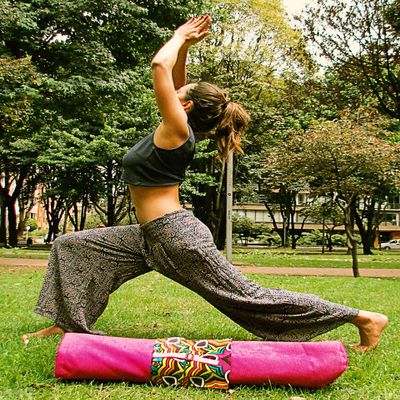 yoga mat bags for women (Fuchsia