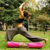 yoga mat bags for women (Fuchsia view 1