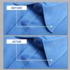 20 Metal Collar Stays For Men's Dress Shirts - Pick Between 2", 2.2", 2.5", 2.7", 3" - Perfect Length for a Custom Fit and Sharp Look view 2