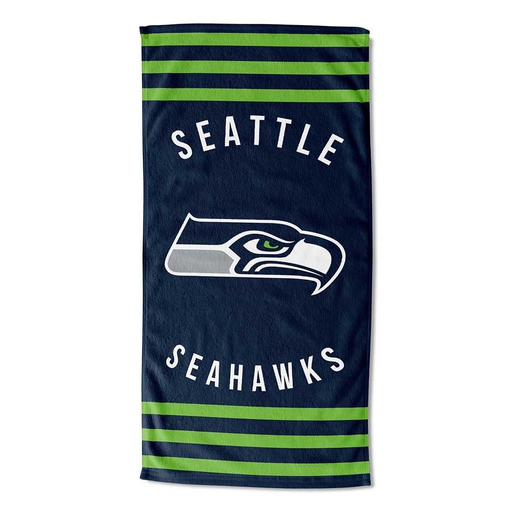 Northwest NFL Seattle Seahawks Unisex-Adult Beach Towel, 30" x 60", Stripes