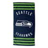 Northwest NFL Seattle Seahawks Unisex-Adult Beach Towel, 30" x 60", Stripes view 1
