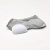 Calvin Klein Kids Girls' Seamless Bandeau Bra Multipack, White/Heather Grey, Medium view 3