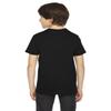 American Apparel Unisex Kids' Fine Jersey Crewneck Short Sleeve T-Shirt, Black, Youth: 8 view 3