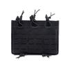 HWZ The Latest of Multi-Function Quick-Release Triple-Link Magazine Bag Universal Tactical Vest-Type Accessory Bag Suitabl view 2