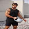 COOFANDY Workout Shirts for Men Polyester Tank Tops Pack Cut Off Gym Shirts Basic Sleeveless Tops Fitness Summer view 2
