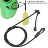 2Pcs Kayak Paddle Leash, Rubber Oar Rope Hook Paddle Board Leash for Paddling Avoiding Washed Oars Away Rowing view 3
