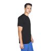 American Apparel Unisex Organic Fine Jersey Short Sleeve T-Shirt, Black, Large view 2