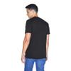 American Apparel Unisex Organic Fine Jersey Short Sleeve T-Shirt, Black, Large view 3