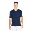 American Apparel Men's Fine Jersey Classic Short Sleeve V-Neck T-Shirt, Navy, Small view 1