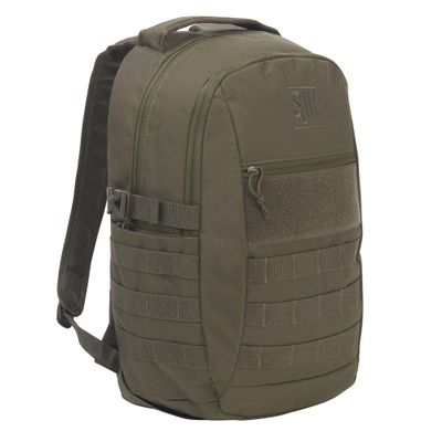 Slumberjack SJK Chaos 20L Tactical Daypack with PALS Attachment Air-Mesh Panels and Shoulder Straps Backpack For Men and Women - Black Leaf Green