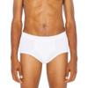 American Apparel Men's Baby Rib Brief, White, Medium view 1