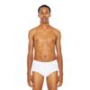 American Apparel Men's Baby Rib Brief, White, Medium view 2