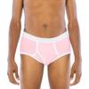 American Apparel Men's Baby Rib Brief Pink view 1