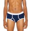 American Apparel Men's Baby Rib Brief, Navy, X-Small view 1