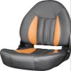 TEMPRESS ProBax Orthopedic Limited Edition Boat Seat (Charcoal/Gray/Orange) view 1