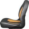 TEMPRESS ProBax Orthopedic Limited Edition Boat Seat (Charcoal/Gray/Orange) view 3