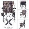 REDCAMP Oversized Hunting Chairs for Blinds, Portable Folding Camo Camping Chairs for Adults Hunting Seats with Hard Arms for Outside Outdoor, Camouflage view 4