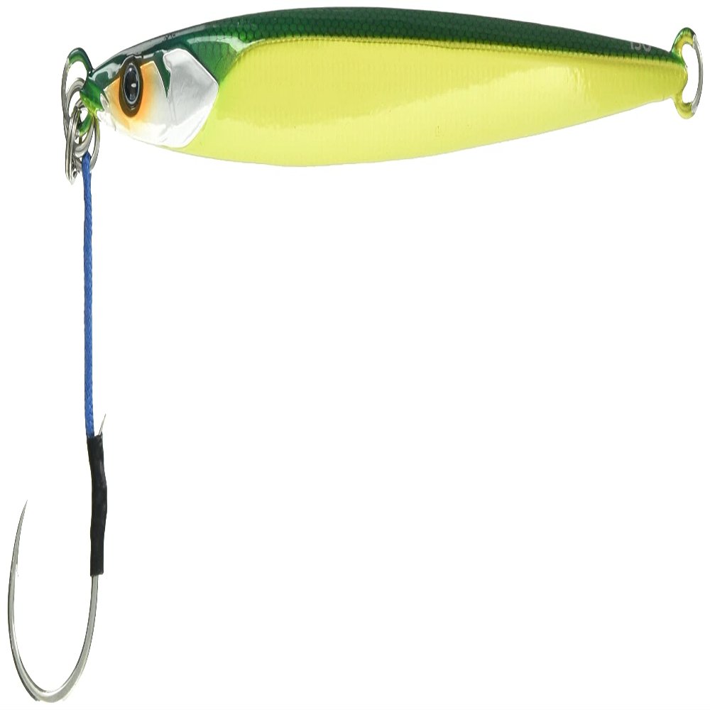 JACKALL G208 Metal Jig, Bumbles Jig, Semi-Long, 5.3 oz (150 g), Gurikin/Slim Border Holo