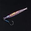 JACKALL G208 Metal Jig, Bumbles Jig, Semi-Long, 5.3 oz (150 g), Gurikin/Slim Border Holo view 3