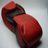 Counterpunchsports - 16 oz Lace Up Gloves for Sparring 100% Cowhide Leather, Superior Protection for Your Hands with Single Mold Technology (Red & Black) view 3