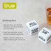 True Drinking Dice - Adult Party Games Drinking - Fun Drinking Games for Parties - Includes 2 Dice with Instructions - 2+ Players Dice Drinking Game view 3