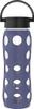 Lifefactory Classic Cap, Dusty Purple 22-Ounce Glass Water Bottle with Protective Silicone Sleeve, 22 Ounce,LG4311BDP4 view 1