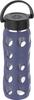 Lifefactory Classic Cap, Dusty Purple 22-Ounce Glass Water Bottle with Protective Silicone Sleeve, 22 Ounce,LG4311BDP4 view 2