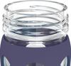 Lifefactory Classic Cap, Dusty Purple 22-Ounce Glass Water Bottle with Protective Silicone Sleeve, 22 Ounce,LG4311BDP4 view 3
