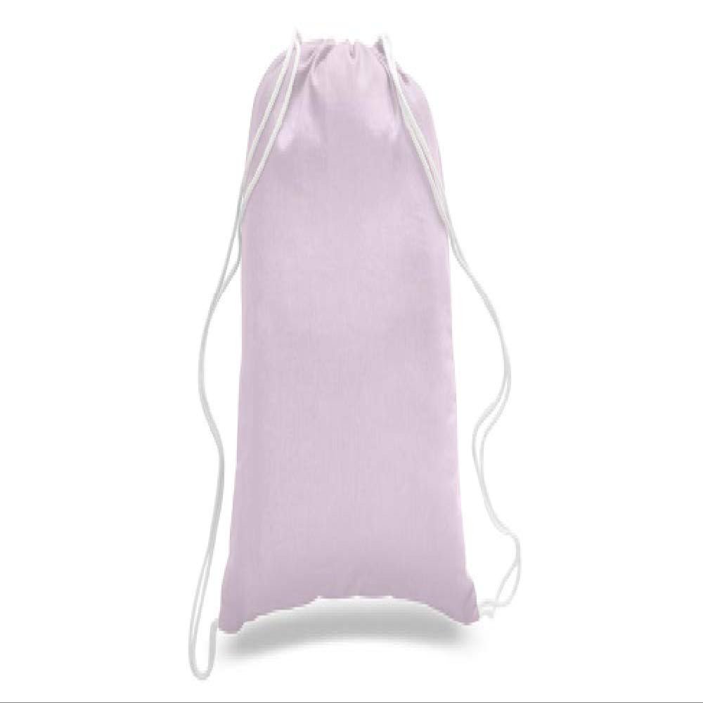 Blank Drawstring Bag from CustomShirtStore.com (Light Pink)