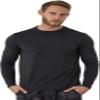 Merino.tech Merino Wool Base Layer - Mens 100% Merino Wool Long Sleeve Thermal Shirts Heavyweight, Midweight, Lite with Socks (X-Large, 165 Heathered Black) view 2