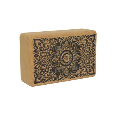 YOGA DESIGN LAB | The Cork Block | Eco Friendly Luxury | Superior Grip and Strength | Natural