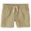 The Children's Place Baby Boys And Toddler Boys Pull on Jogger Shorts,Flax Single,2T view 1