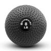 GYMENIST Weighted No Bounce Slam Ball, Intensive Workout, Training, Gym Exercise, Available 4-100 LBS (8 LB), Black view 1