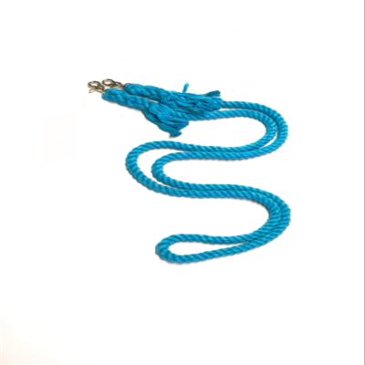 cotton reins horse tack neon turquoise