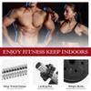Topeakmart 66LB Adjustable Dumbbell Weight Set Strength Training Equipment for Women & Men in Home Gym Muscle Body Training Black view 3