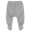 HonestBaby unisex baby 3-pack Organic Cotton Footed Harem Pants, Sketchy Stripe, 3-6 Months US view 3