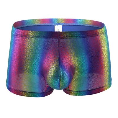 YUFEIDA Men's Supporter Jockstrap Underwear Briefs Sexy Boxer Briefs Athletic Supporters Trunks Shorts